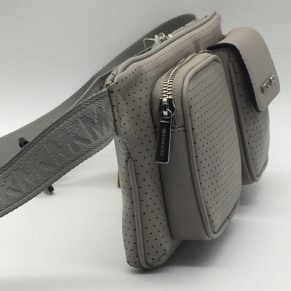 MICHAEL KORS HANOVER MD BELT BAG Pearl Grey - Picture 5 of 8